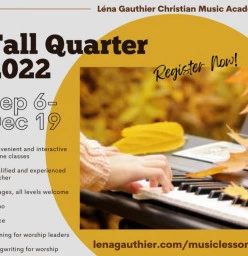 FALL QUARTER 2022-MUSIC AND FRENCH! Toronto City Piano Classes &amp; Lessons